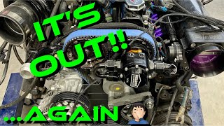 1000hp Supra Build | Part 11 | I BROKE IT!! How to remove a 2JZ engine from a 1995 MKIV Toyota Supra