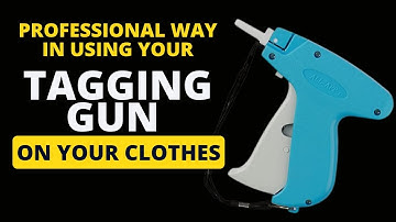 HOW TO USE TAGGING GUN