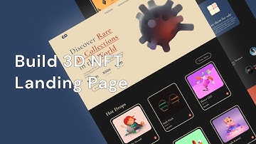 Build React With Tailwind CSS NFT Landing Page Responsive | Figma Design Slicing