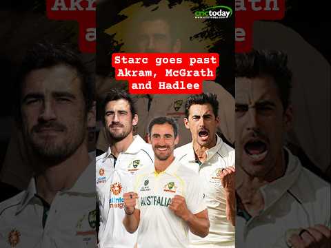 Mitchell Starc goes