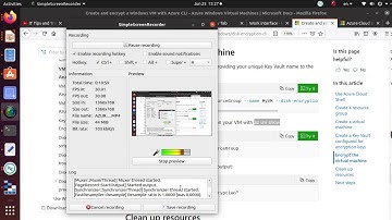 AZURE-Encrypt Windows Virtual Machine using Azure CLI - create a key vault, run az vm encryption
