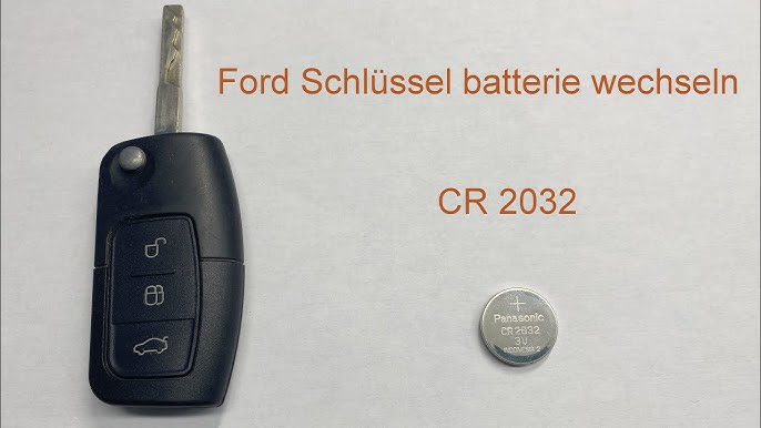 Ford Schlüssel Batteriewechsel: Keyless Go Schlüssel (Ford Focus