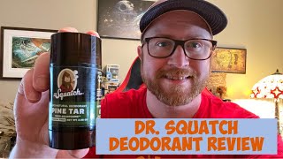 Dr. Squatch Bay Rum Deodorant: Unboxing and Needlessly Long Review  #notsponsored 