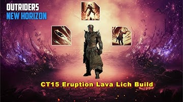 Outriders: Lava Lich set bonus got buffed!! - PURE ERUPTION Pyromancer Build - New Horizon Patch