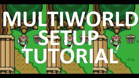 Link to the Past Randomizer Multiworld Setup Tutorial (Berserker v1.5)