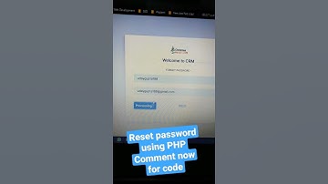 LEARN HOW TO CREATE RESET PASSWORD IN PHP #shorts #shortsvideo #short #php #smartcoder #coding