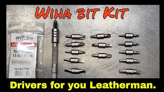 Wiha Bit Kit For Leatherman Multi Tools