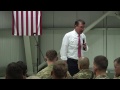 Secretary Carter speaks with troops in Baghdad - July 23, 2015