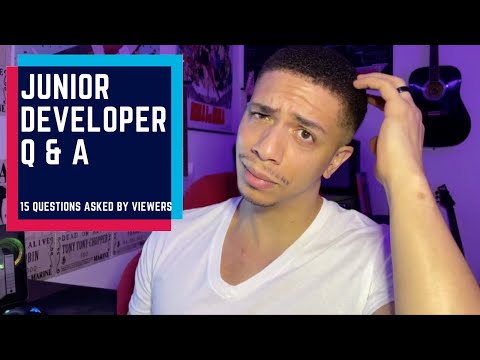 Junior Developer Q&A | 15 Questions Asked By Viewers | My AMA