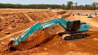 The best excavator brands are digging biogas wells. Ep.6
