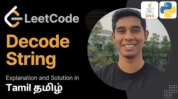 Decode String : Leetcode 75 in Tamil (தமிழ்) | Get Interview Ready