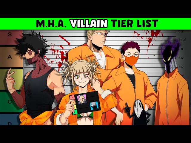 My villain tier list