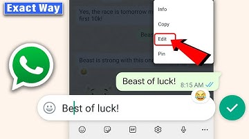 How To Edit WhatsApp Messages 2025 | How to Edit Sent Messages on WhatsApp
