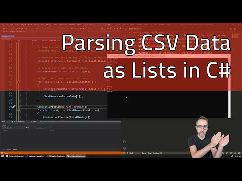 Coding Gem #1.3: Parsing CSV Data as Lists in C#