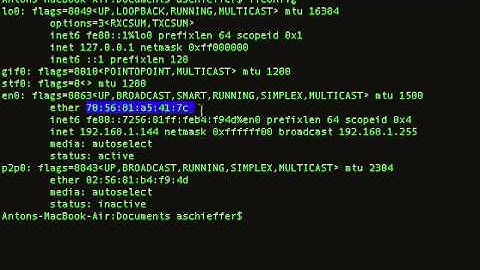How to Spoof a MAC address in OS X (10.8 - Mountain Lion)