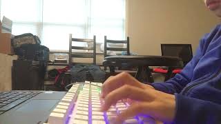 116 WPM + Handcam on 10fastfingers