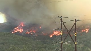 'Firenado' during the Cocos fire in San Marcos in May 2014