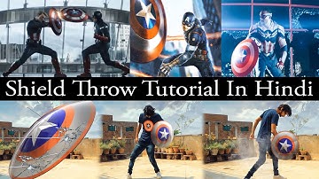 How to Create and Throw Captain America Shield VFX Using After effects