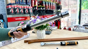 Cờ lê lực lắp ghép 2034-60, đầu rời từ 9x12mm, 14x18mm. Elora Germany