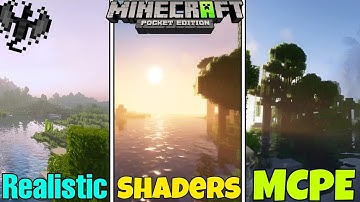 REALISTIC SHADERS FOR MCPE 1.20.12 🔥|| Easy 😱 ! Render Dragon + 100% Working
