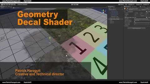Geometry decal Shader Tutorial