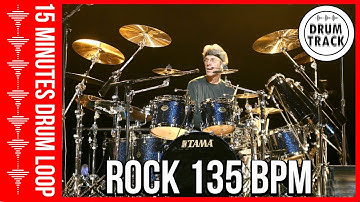 Drum Beat 135 bpm - Groove Drum Track Rock 135 BPM  | Batería Rock 135 BPM