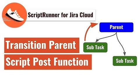 ScriptRunner for Jira Cloud - Post function to transition parent