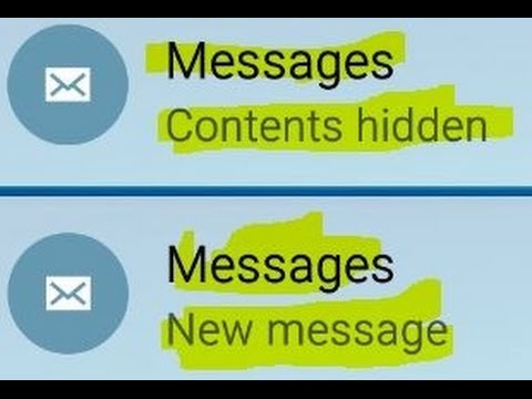 Can You Hide Text Messages On Iphone 8 How To Show Notification Contents Hidden New Message Lock Screen Status Bar Youtube