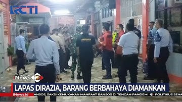 Antisipasi Peredaran Narkoba di Lapas, Petugas Gabungan Gelar Razia - SIP 07/04