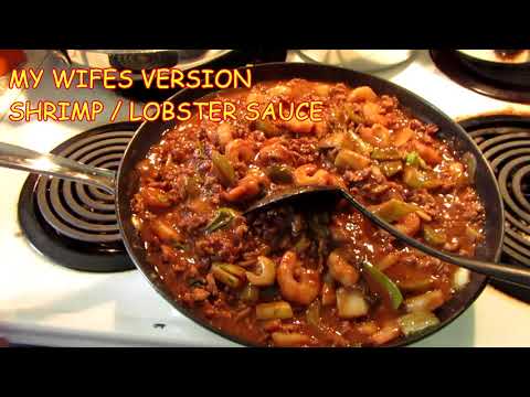 MY WIFES CHINESE SHRIMP LOBSTER SAUCE,RONS BEER REVIEWS & TOOLS, # 442