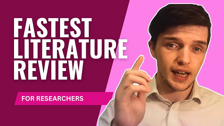 The Fastest Way To Do Your Research Literature Review [Do It In SECONDS]