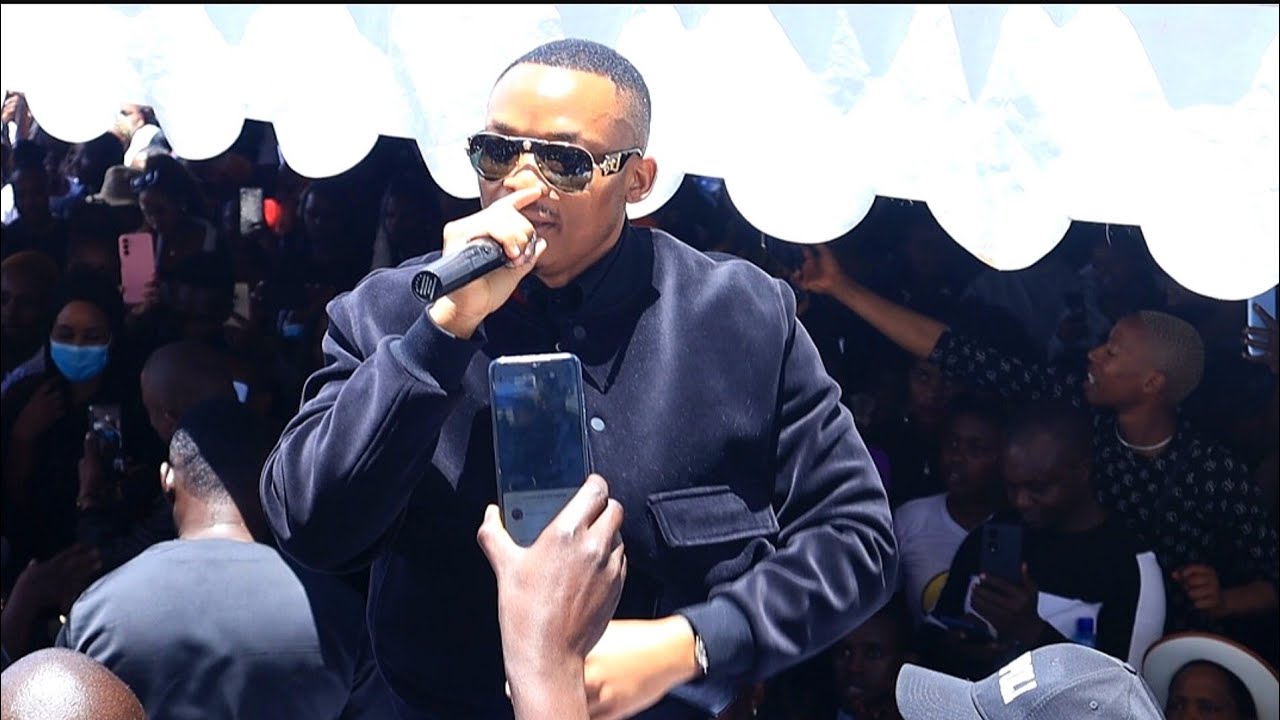 Sad🥹 Otile Brown Performs at Brian Chira's Burial- One Call Performance