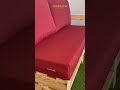 Vidéo: Canapé d'angle 4 places avec accoudoirs