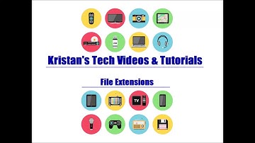 File Extensions - Kristan