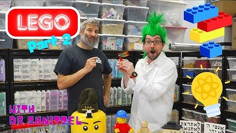 Science Experiments for kids Lego part 2 with Dr. Shnitzel
