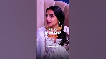 Vidya Balan - You Can