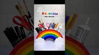 Information DIY Rainbow Pen Holder 🌈 | Best Waste Craft Idea for Desk Organizer | Easy craft #shorts #penholder Update