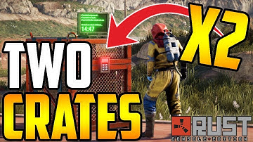 Battle for 2 Locked Crates at Airfield! | RUST CONSOLE EDITION PVP (PS5)