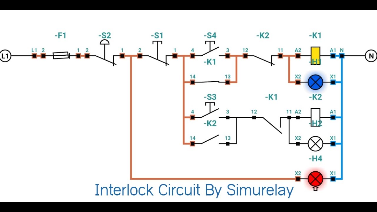 Interlock Circuit By Simurelay - YouTube