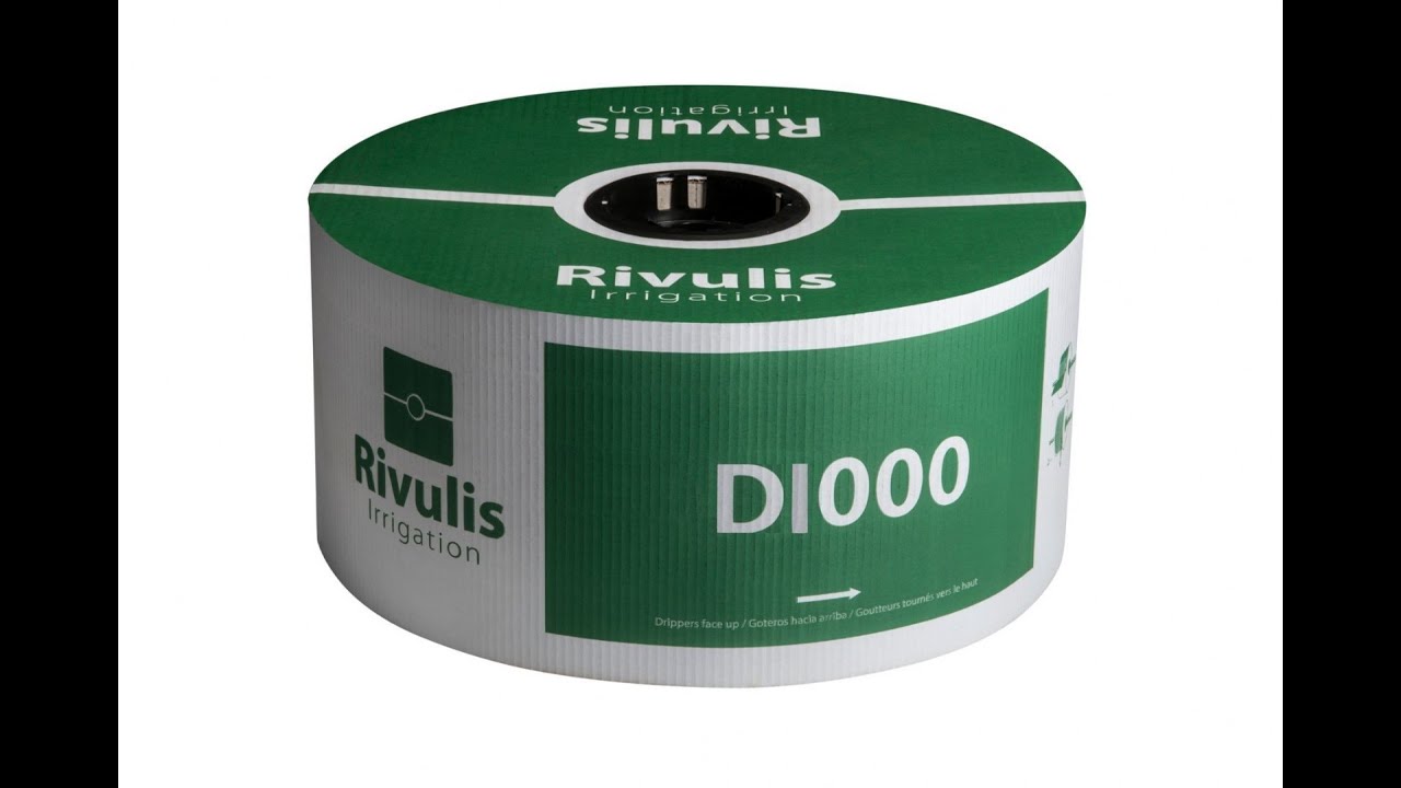Taśma kroplująca Rivulis D1000 YouTube