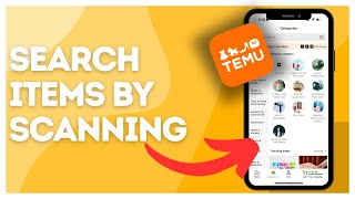 How to search items by scanning in Temu?