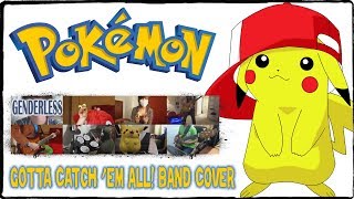 Video thumbnail of "【Pokémon OP】Gotta Catch 'Em All! 【コラボしました】"