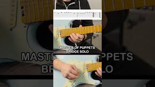 Master Of Puppets Bridge Solo - Jamess Part