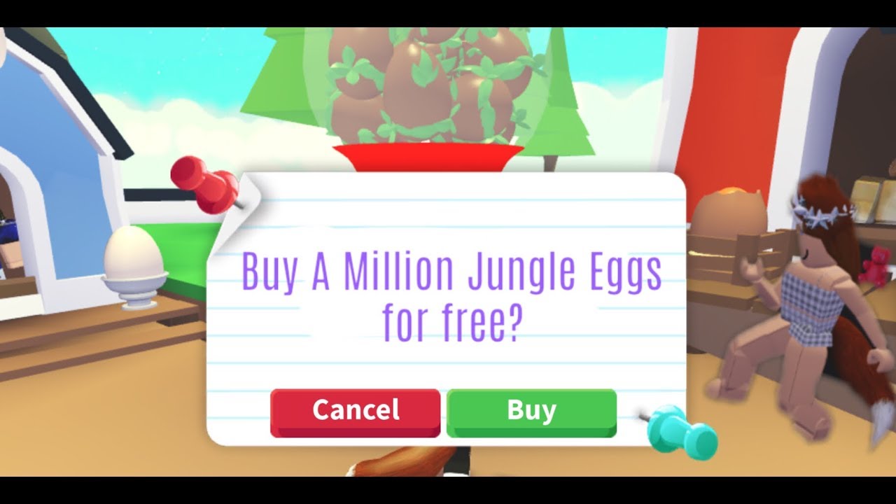 adopt me roblox jungle egg