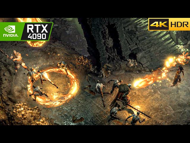 PS5) Diablo IV LOOKS AMAZING ON PS5  Realistic ULTRA Graphics Gameplay [4K  60FPS HDR] 