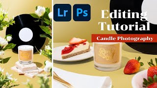 How to Edit Candle Photography in Photoshop and Lightroom | Composites, Color Change, Gradients screenshot 4