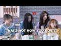 cooking with izone is an absolute mess