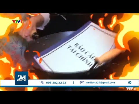 Thủ thuật "xào nấu" báo cáo tài chính | VTV24