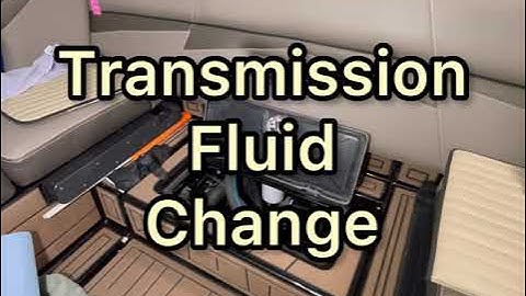 V-Drive Transmission Fluid Change (Centurion-Supreme,Other).