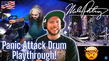 WELCOME BACK! | Mike Portnoy Plays "Panic Attack" at the DRUMEO Studio! | Dream Theater | REACTION